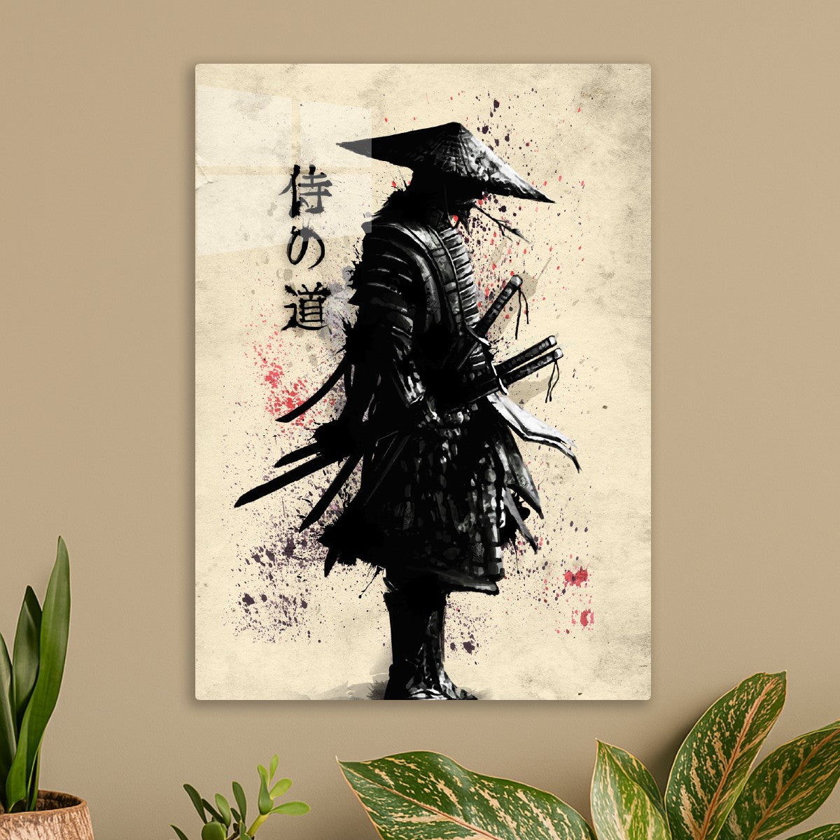 Sumi e Samurai Warrior