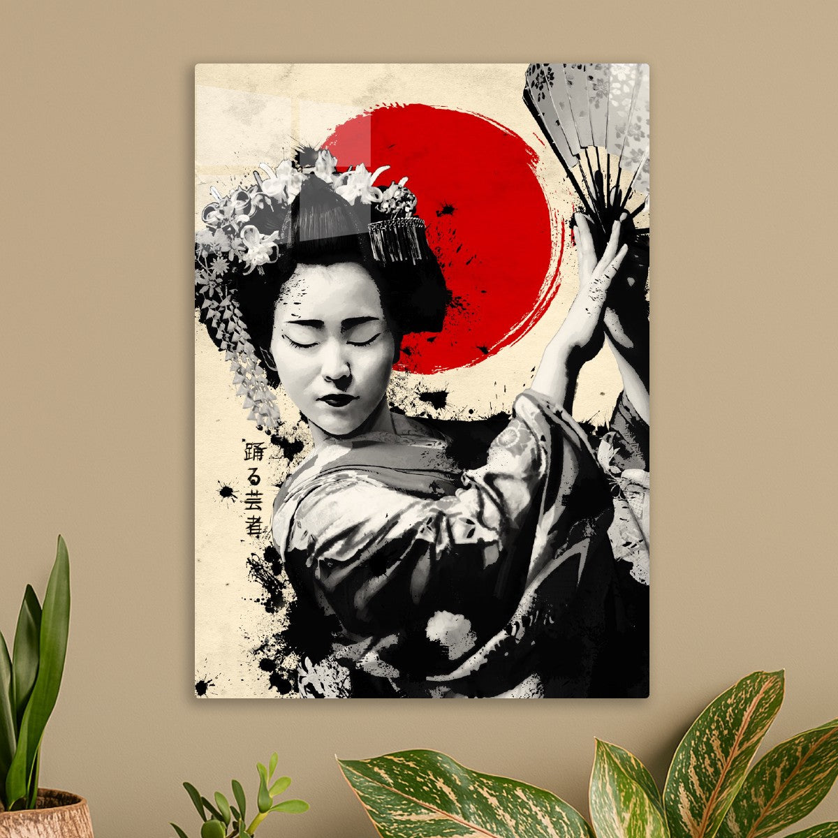 The dancing Geisha
