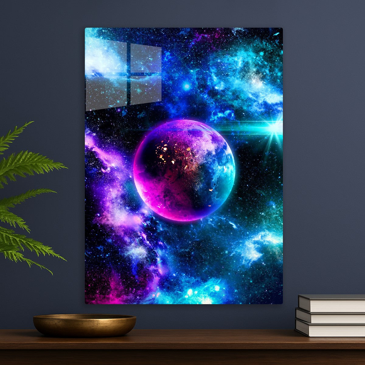Iridescent Exoplanet 