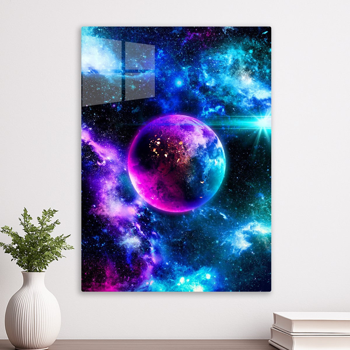 Iridescent Exoplanet 