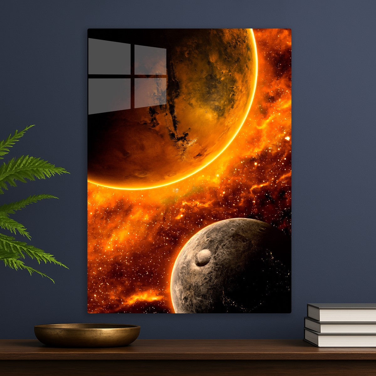 Two Worlds In Nebula 