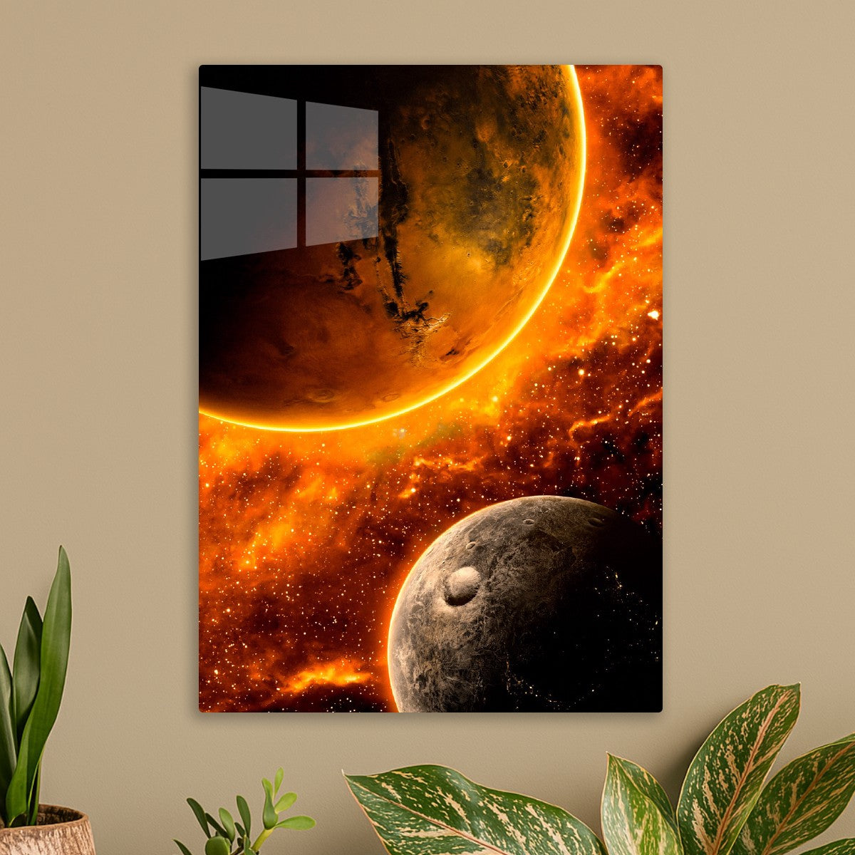 Two Worlds In Nebula 