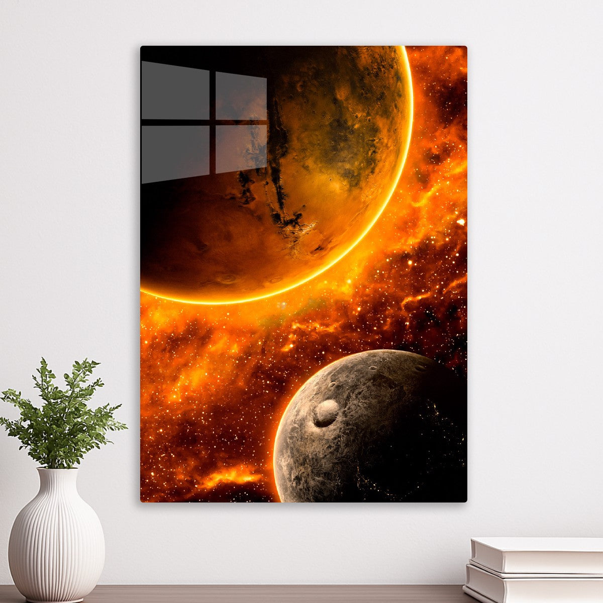 Two Worlds In Nebula 
