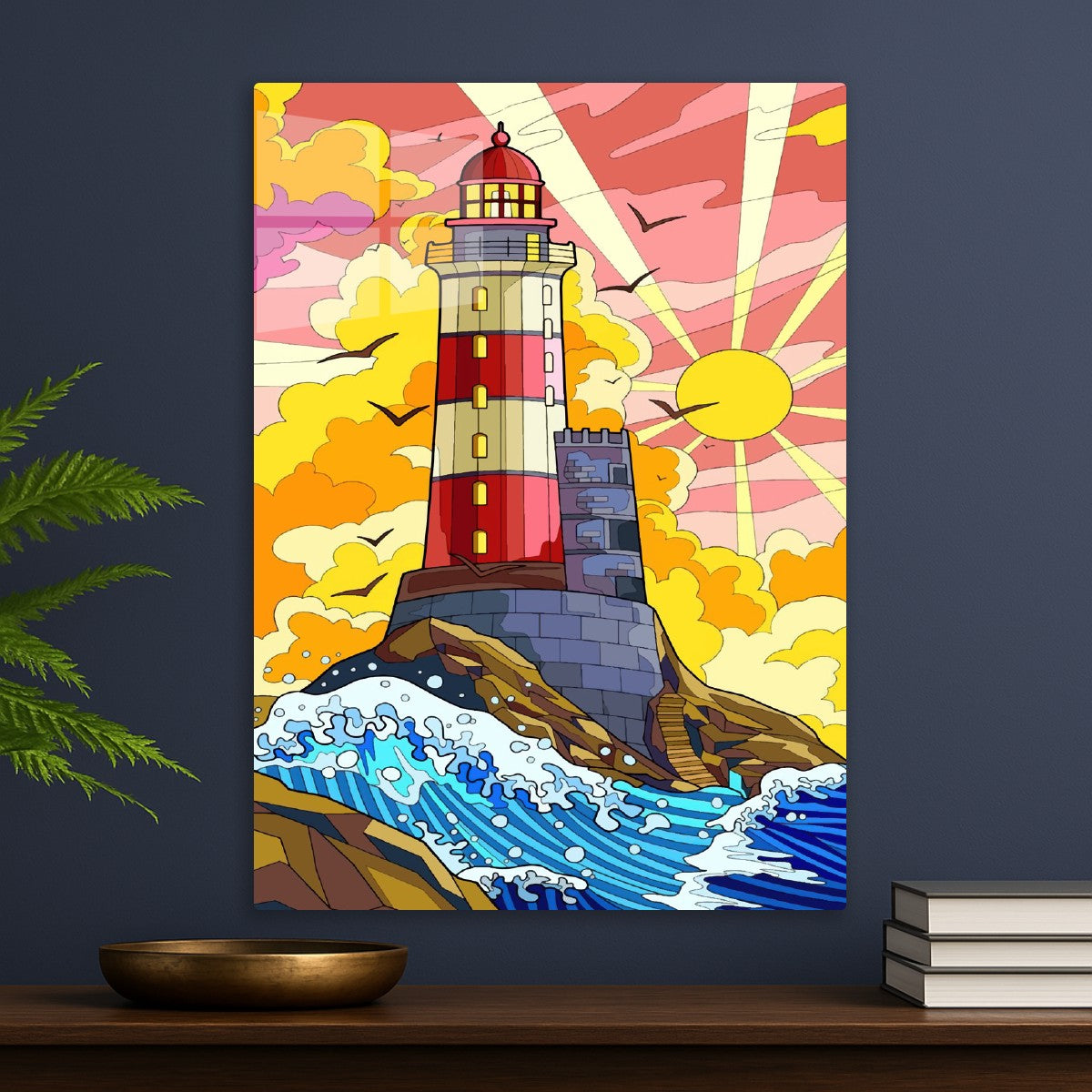 view of the lighthouse on the 