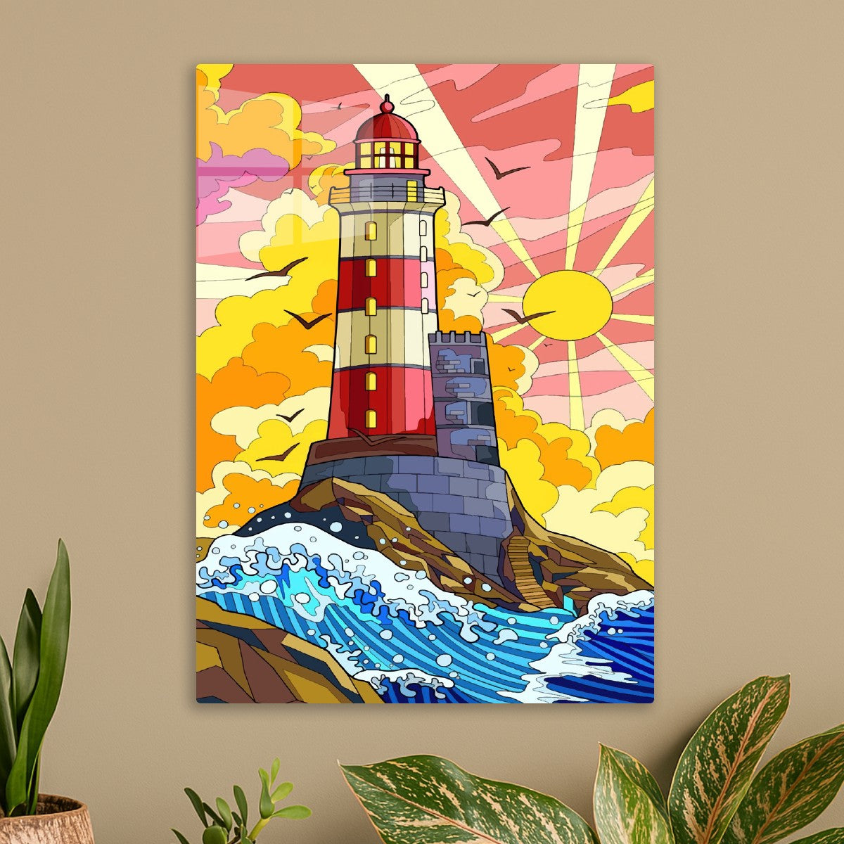 view of the lighthouse on the 