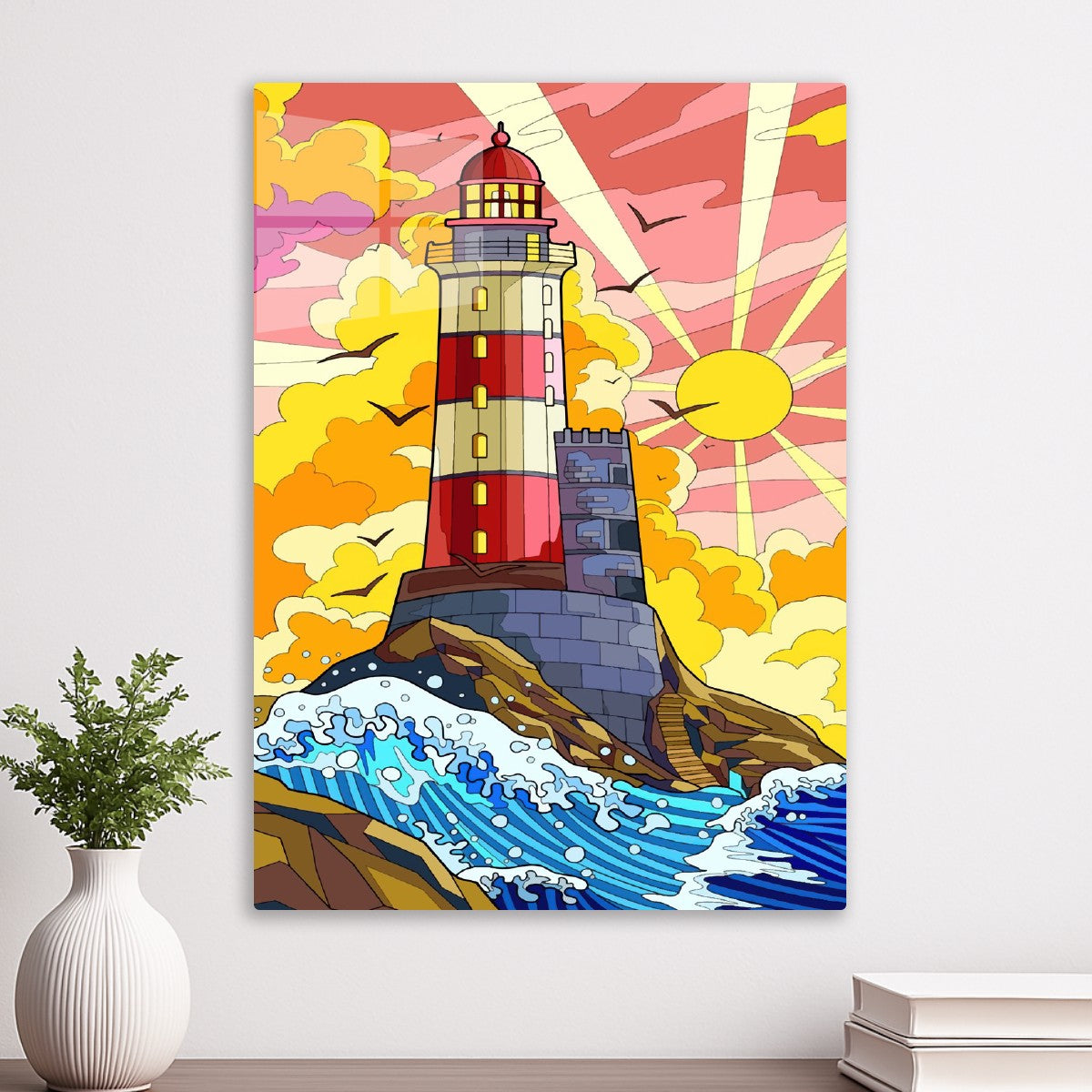 view of the lighthouse on the 