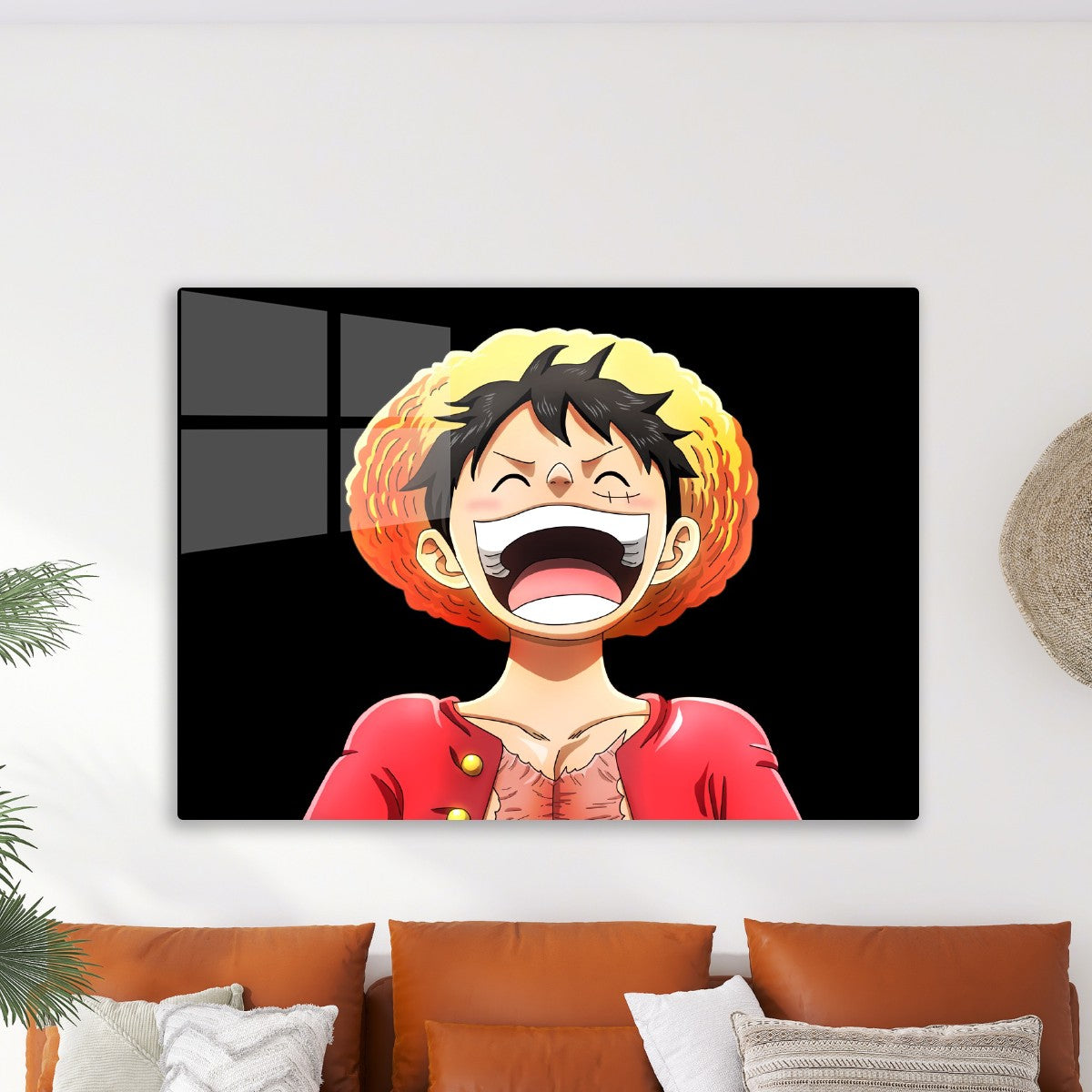 luffy laughing anime