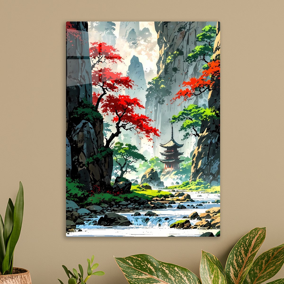 Autumn Valley Pagoda