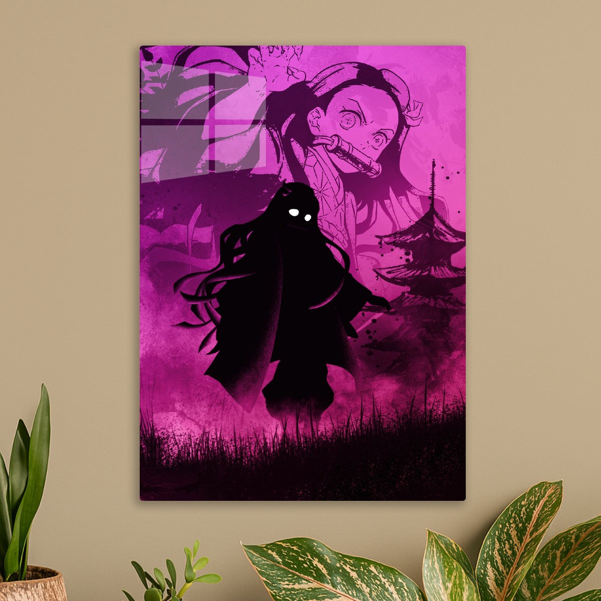 Nezuko Kamado Shadow , Demon Slayer Kimetsu no Yaiba