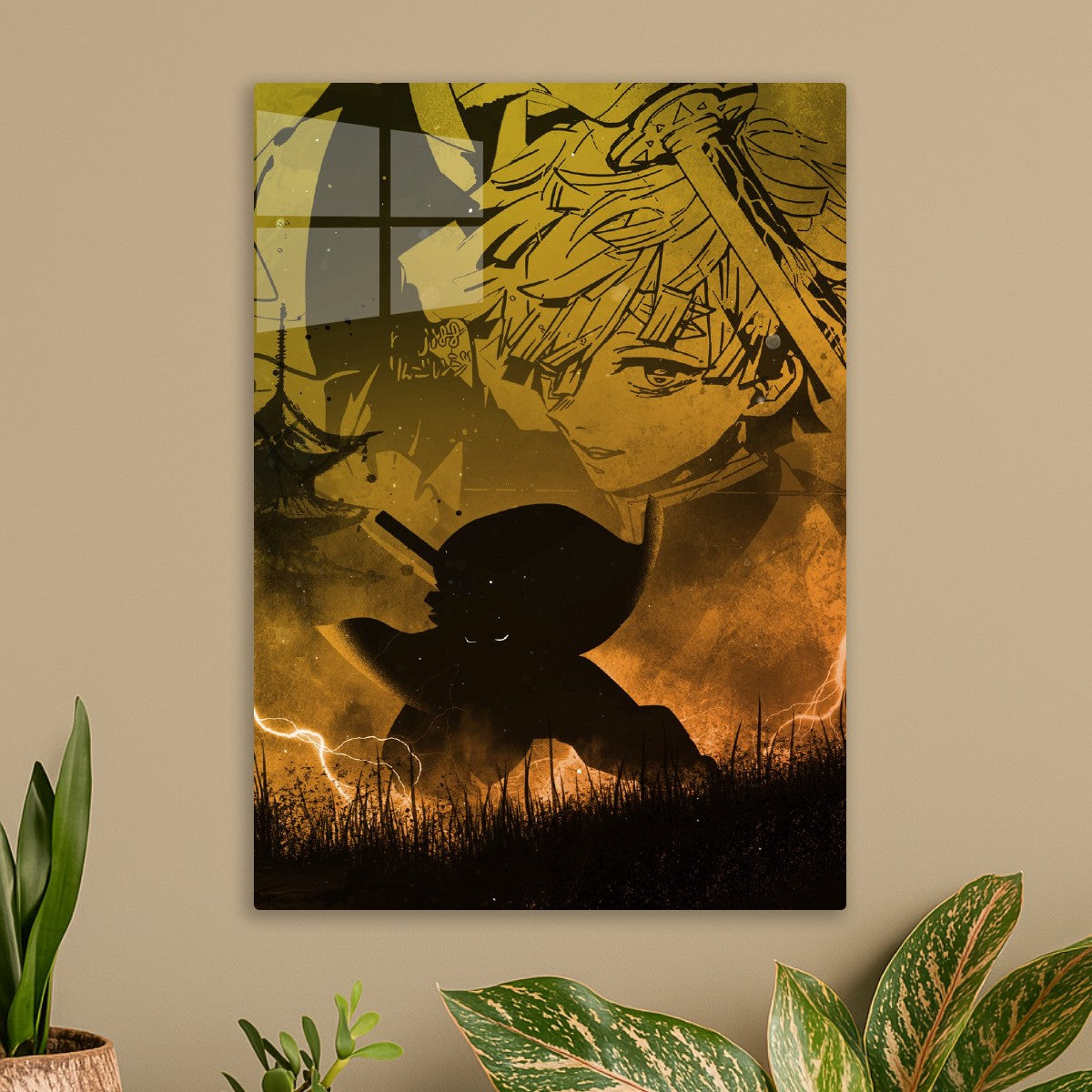Zenitsu Agatsuma Shadow, Demon Slayer 