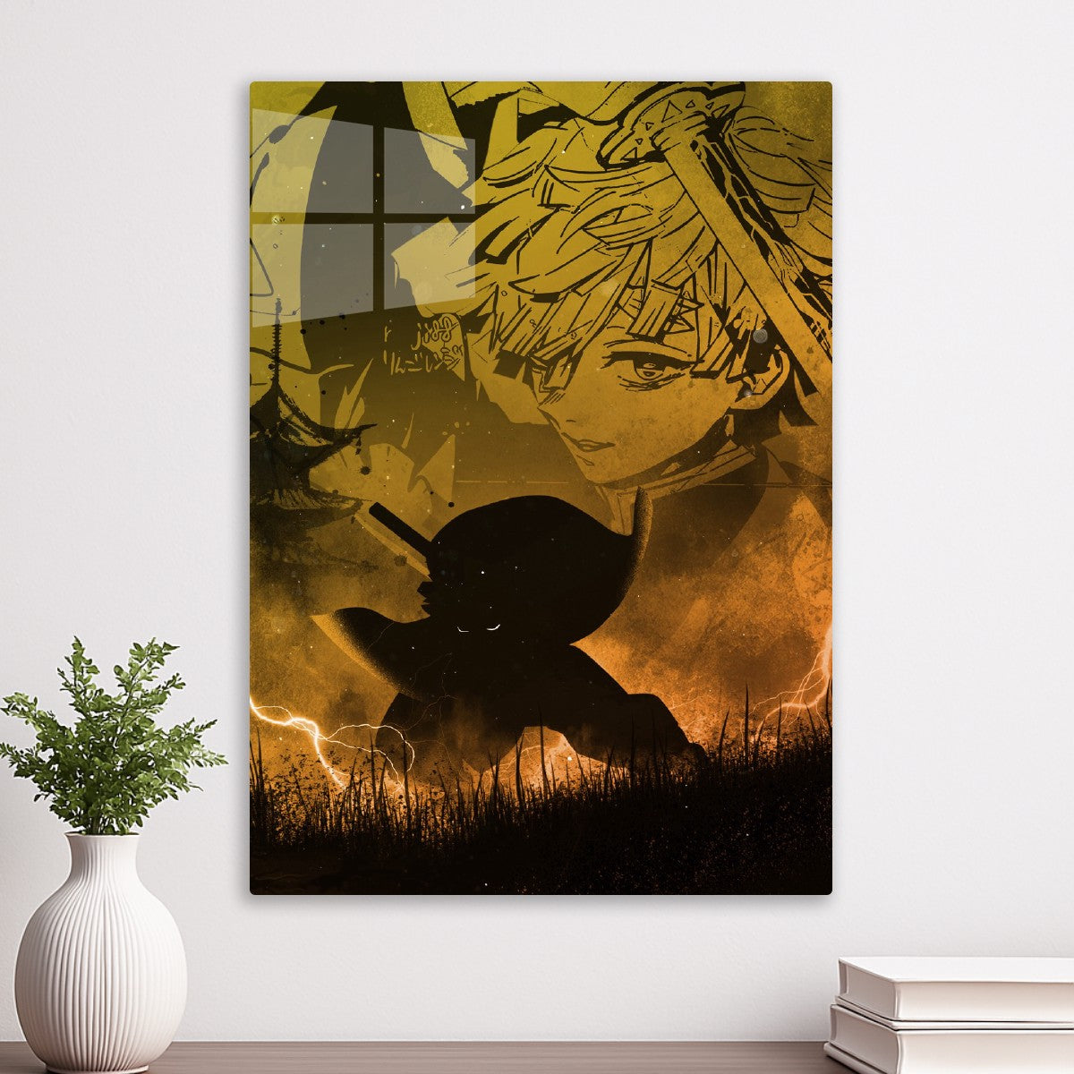 Zenitsu Agatsuma Shadow, Demon Slayer 