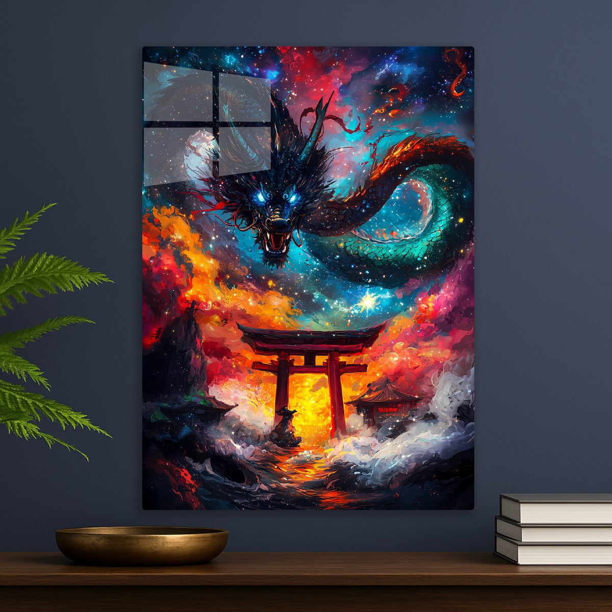 Celestial Dragon over Torii Gate