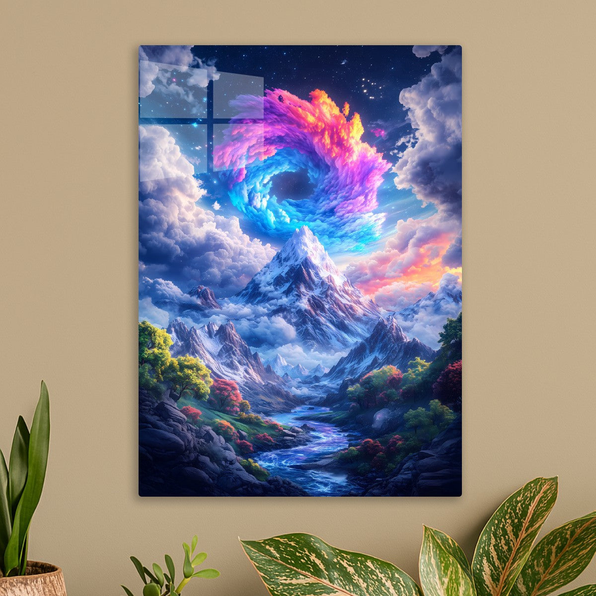 Cosmic Mountain Vortex