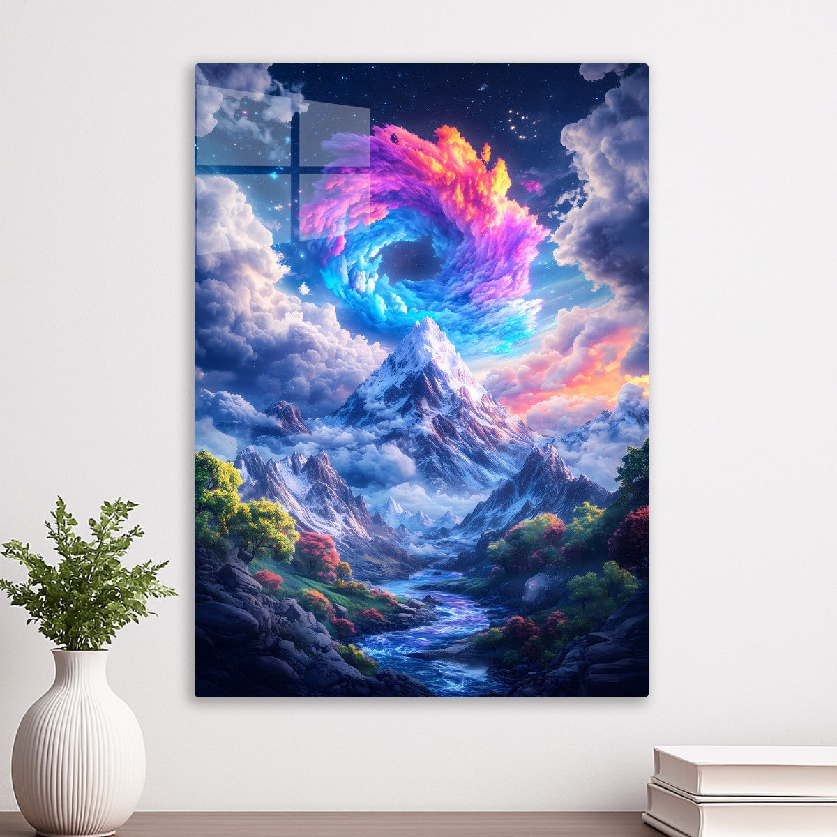 Cosmic Mountain Vortex