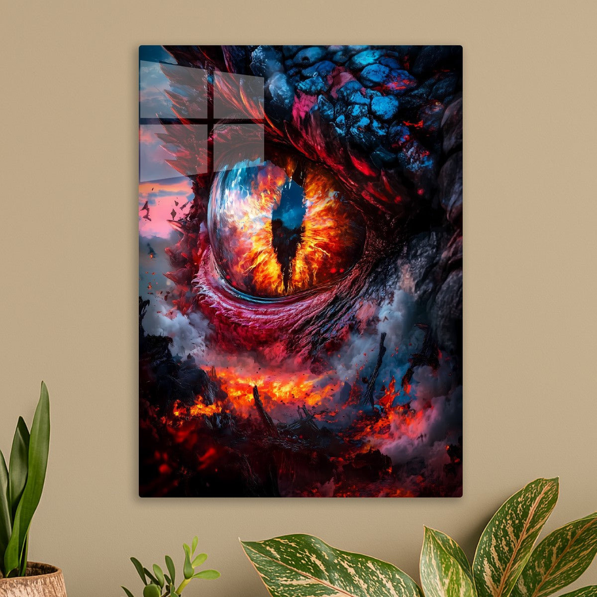 Fiery Gaze of the Dragon