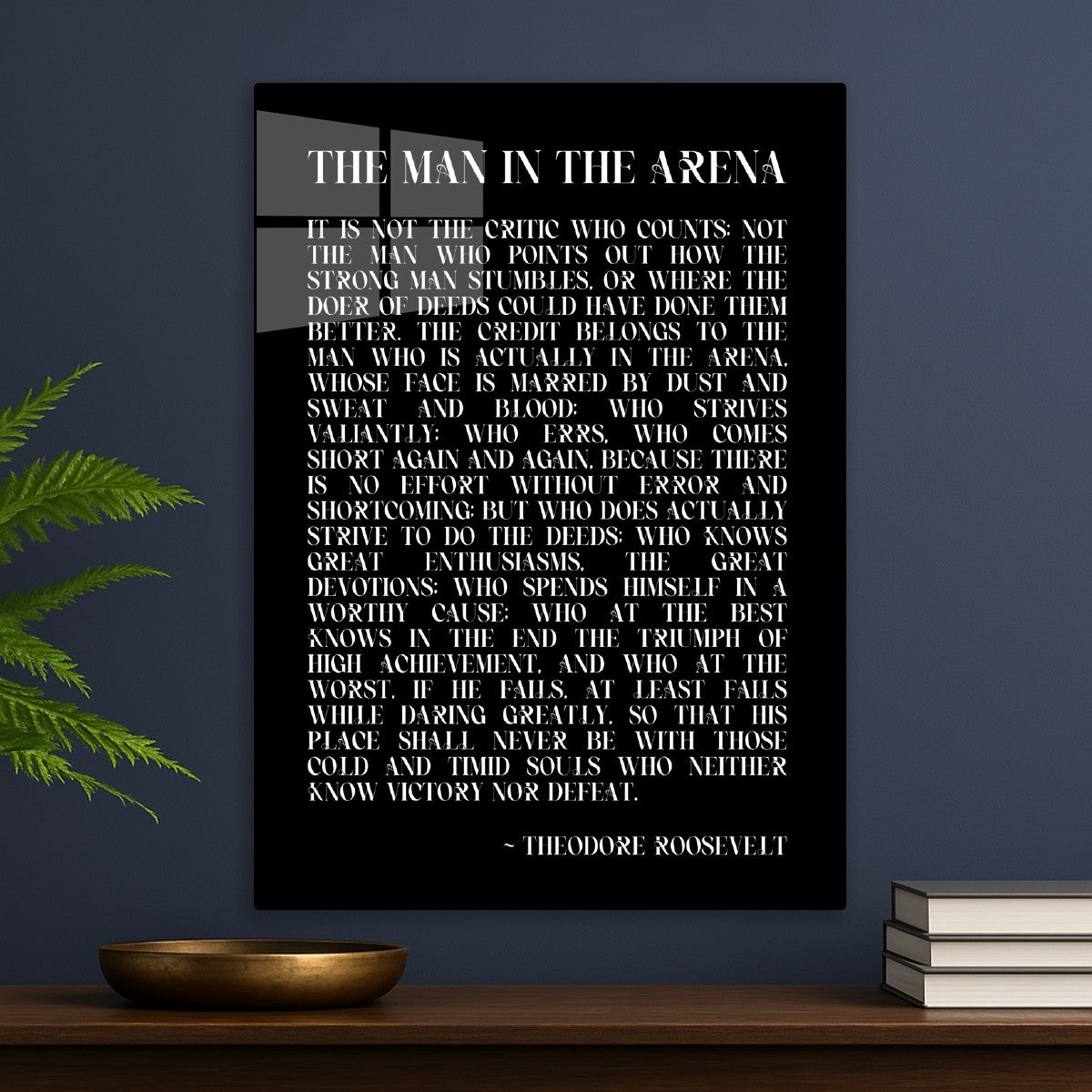 The Man In The Arena