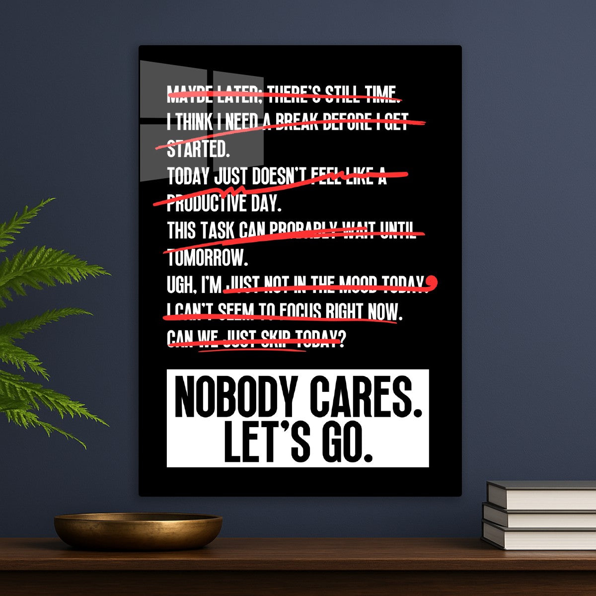 Nobody Cares Lets Go
