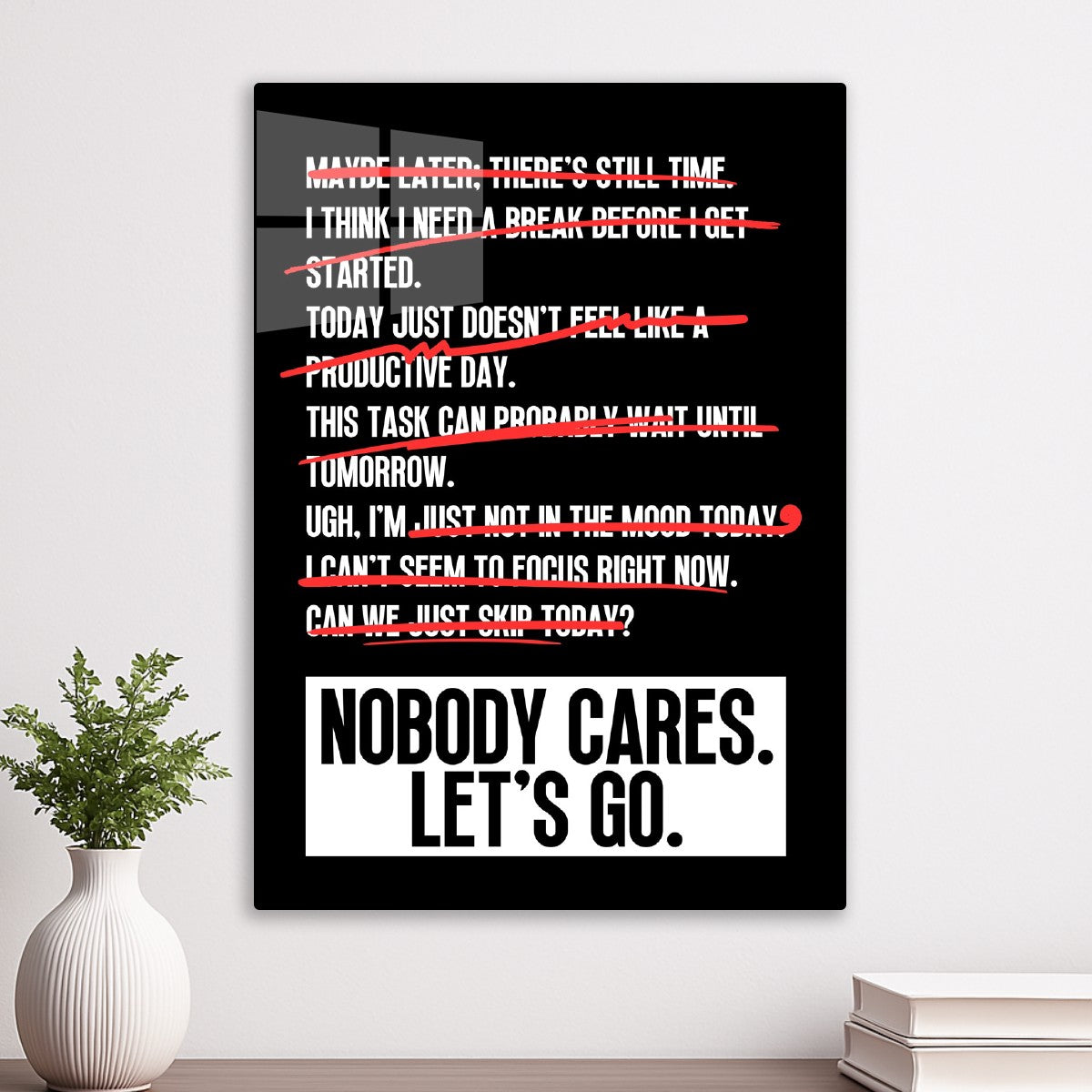 Nobody Cares Lets Go