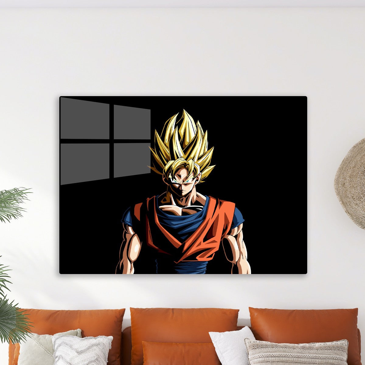 landscape goku anime