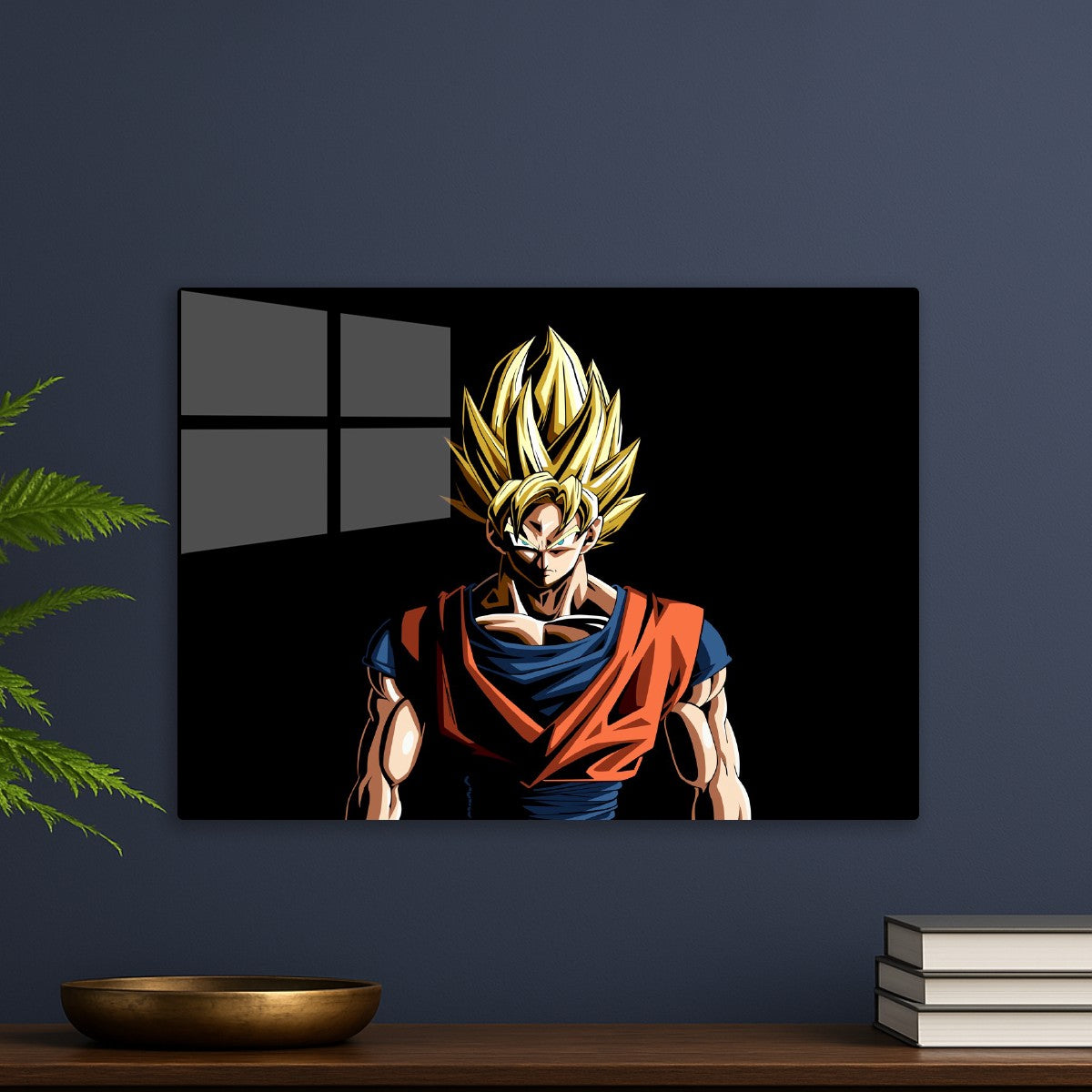 landscape goku anime