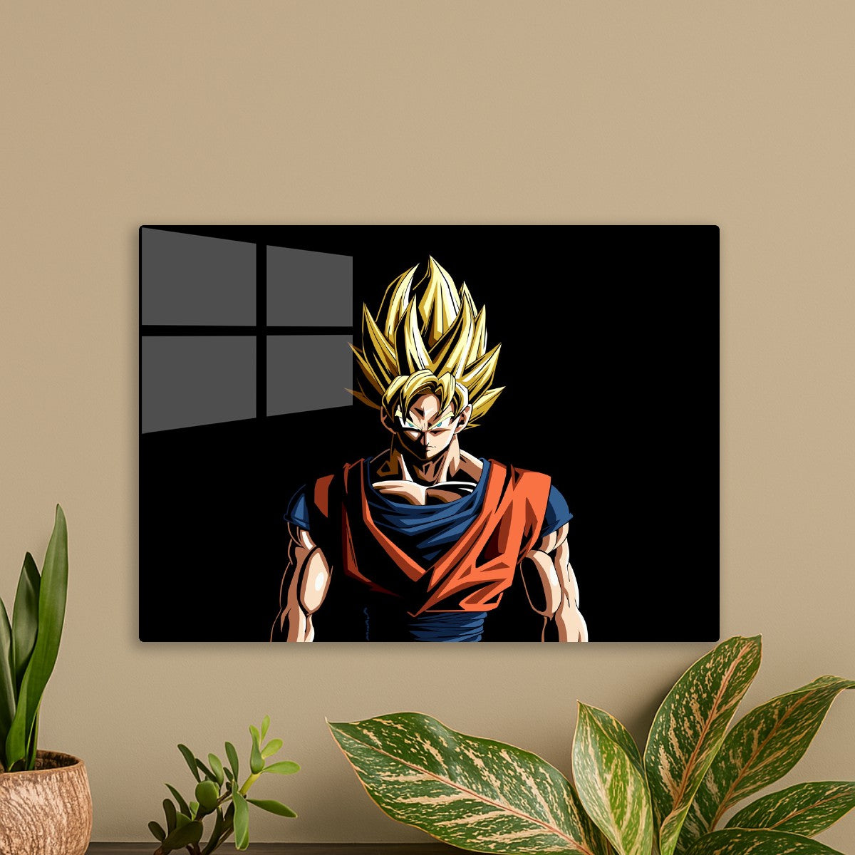 landscape goku anime