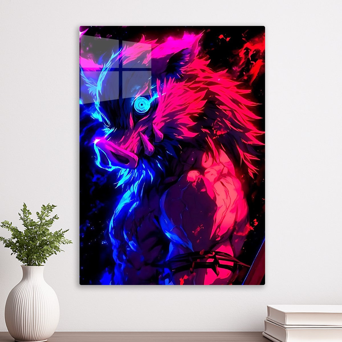 Inosuke Hashibira neon art