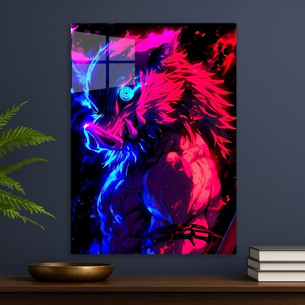 Inosuke Hashibira neon art