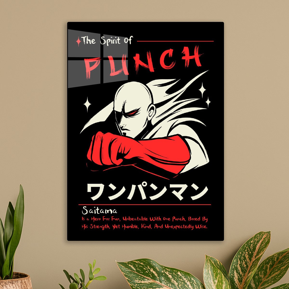 Saitama, The spirit of Punch