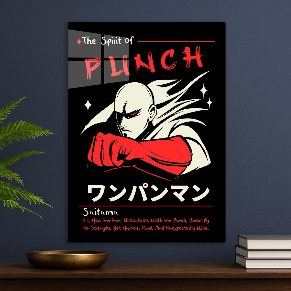 Saitama, The spirit of Punch