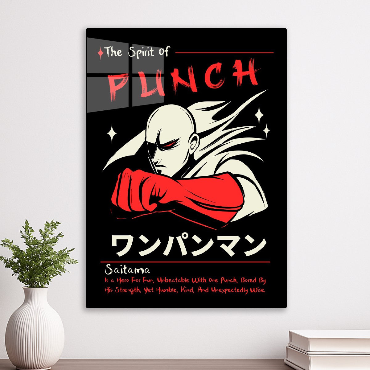 Saitama, The spirit of Punch