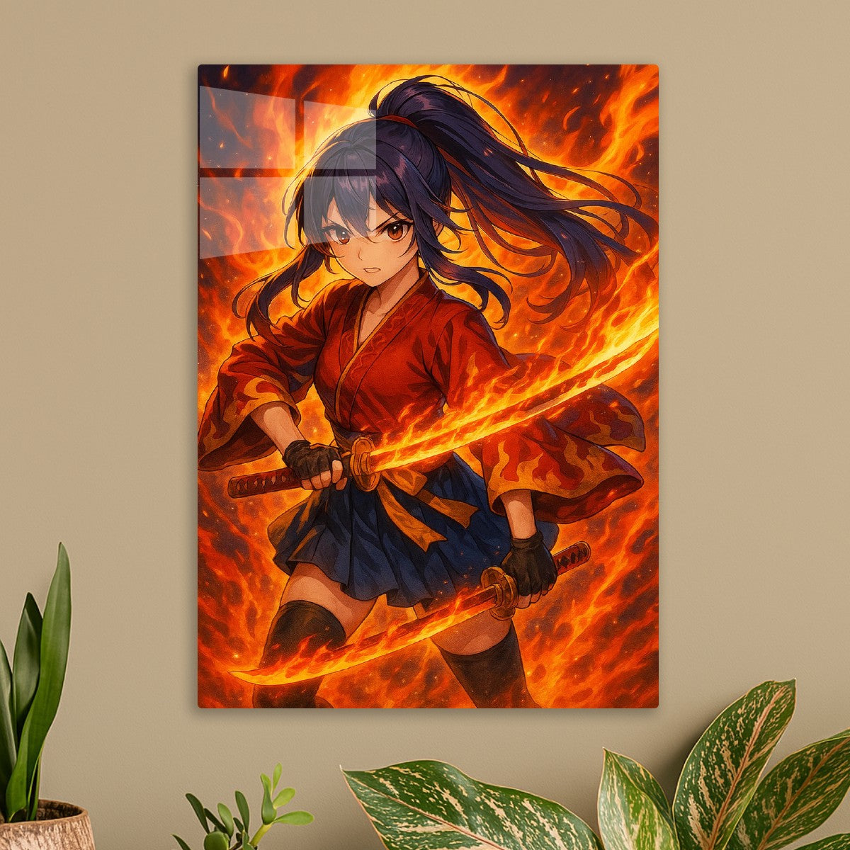 Blazing Katana Warrior