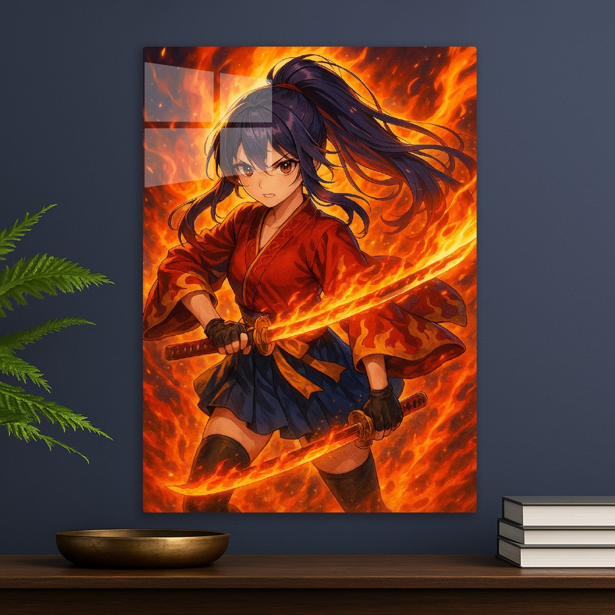Blazing Katana Warrior