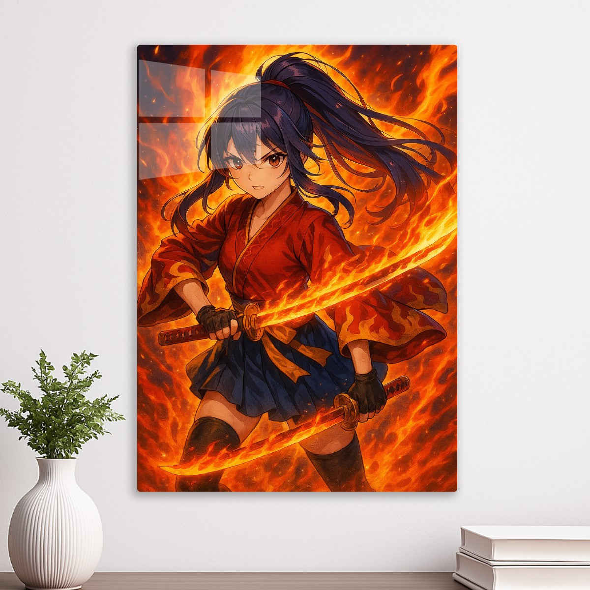 Blazing Katana Warrior