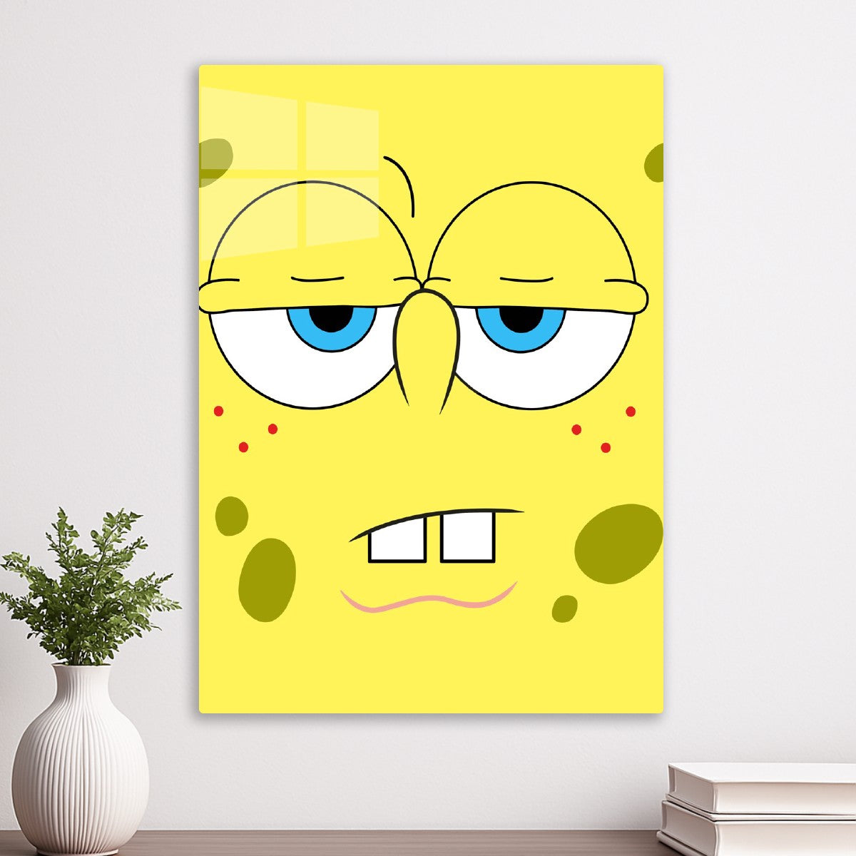 Grumpy Spongebob Face