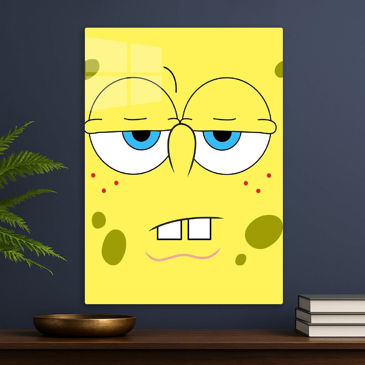 Grumpy Spongebob Face
