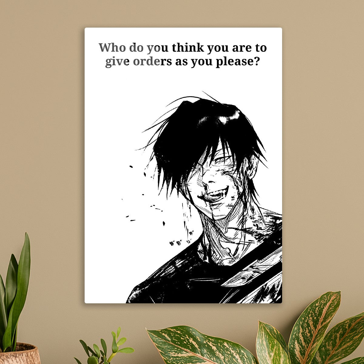Toji Fushiguro quotes, Jujutsu Kaisen