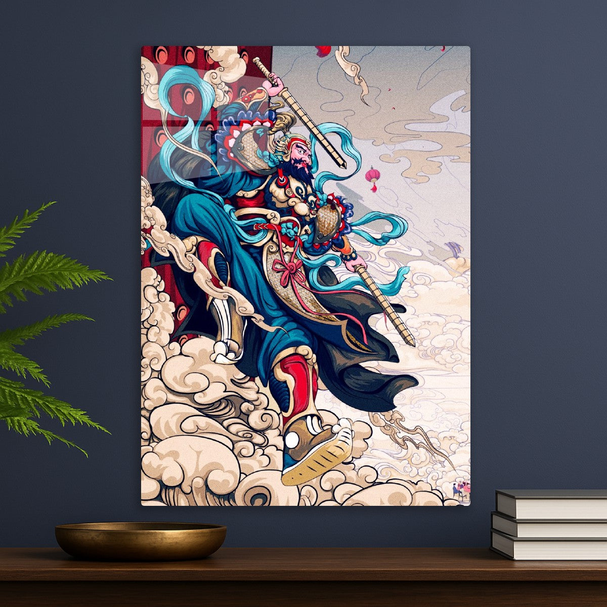 Chinese Opera Asian Warrior Art