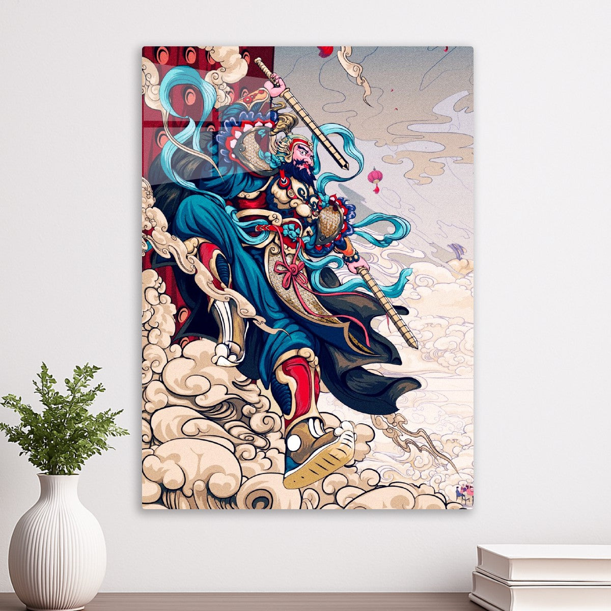 Chinese Opera Asian Warrior Art