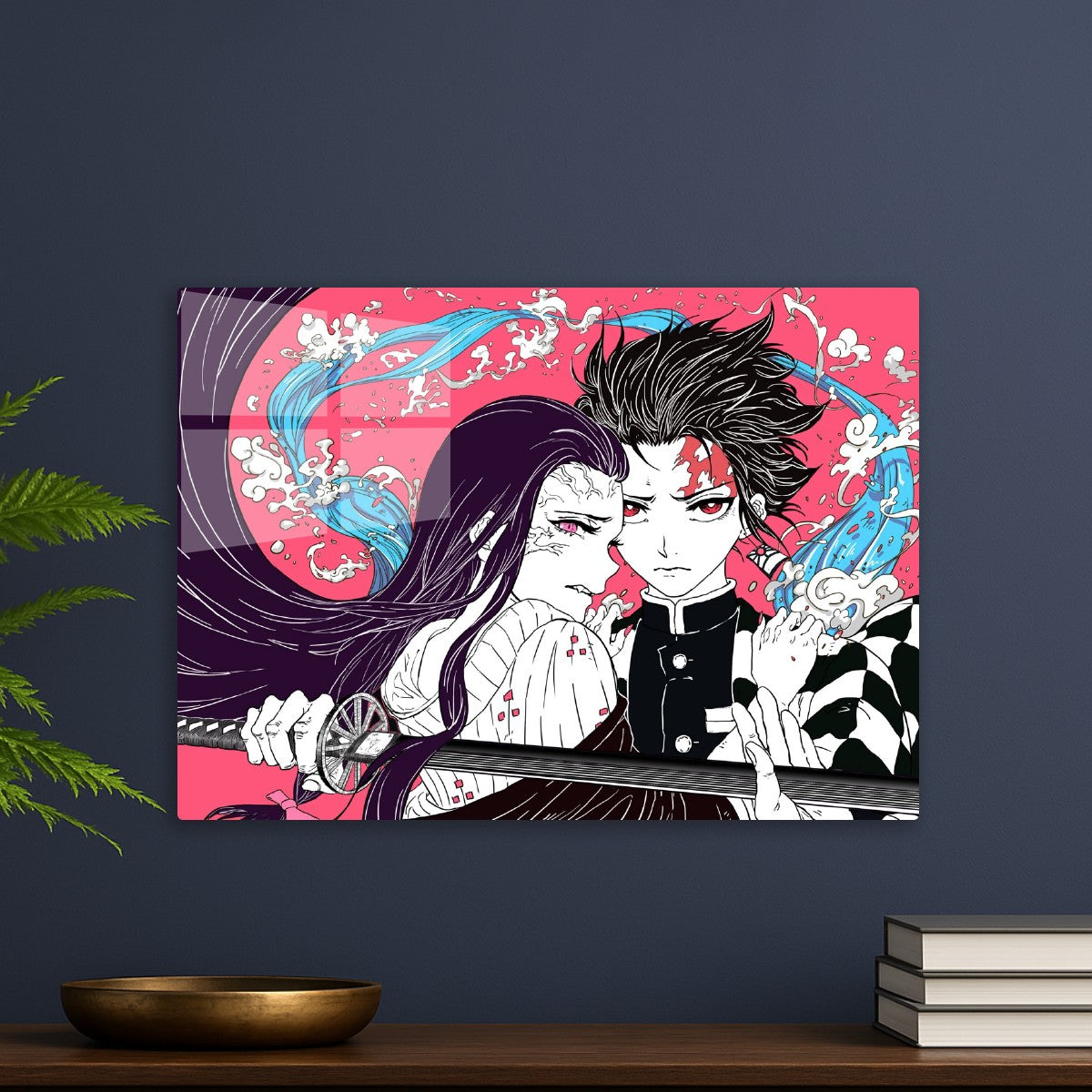 Tanjiro Kamado and Nezuko Kamado, Demon Slayer Kimetsu no Yaiba