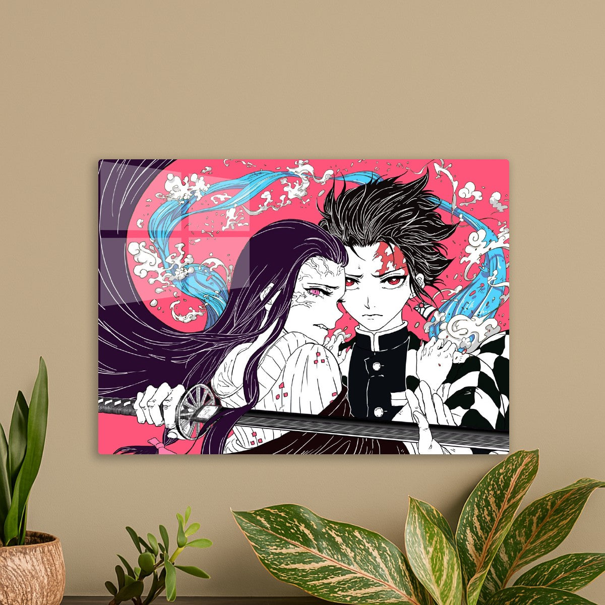 Tanjiro Kamado and Nezuko Kamado, Demon Slayer Kimetsu no Yaiba