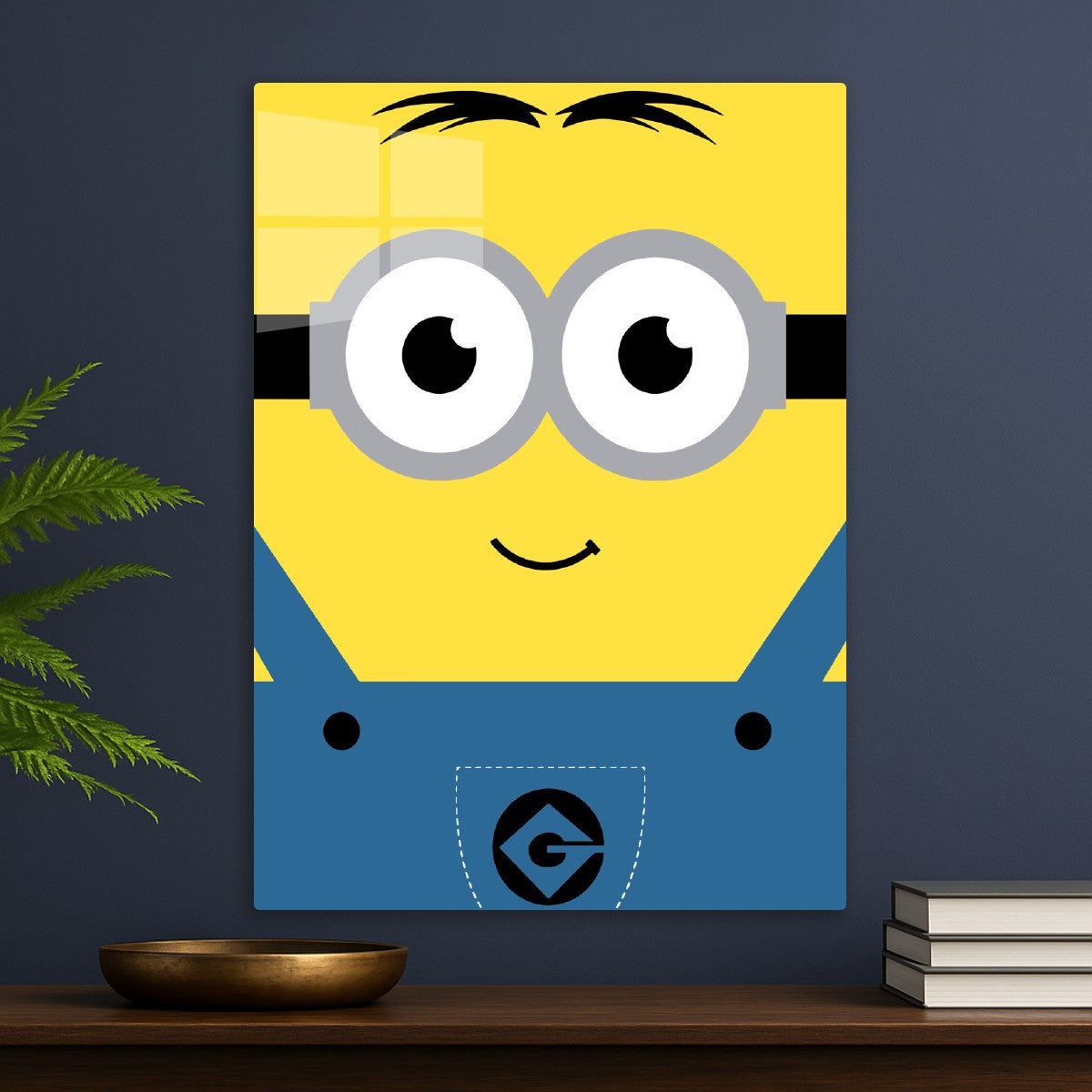Happy Minion Face