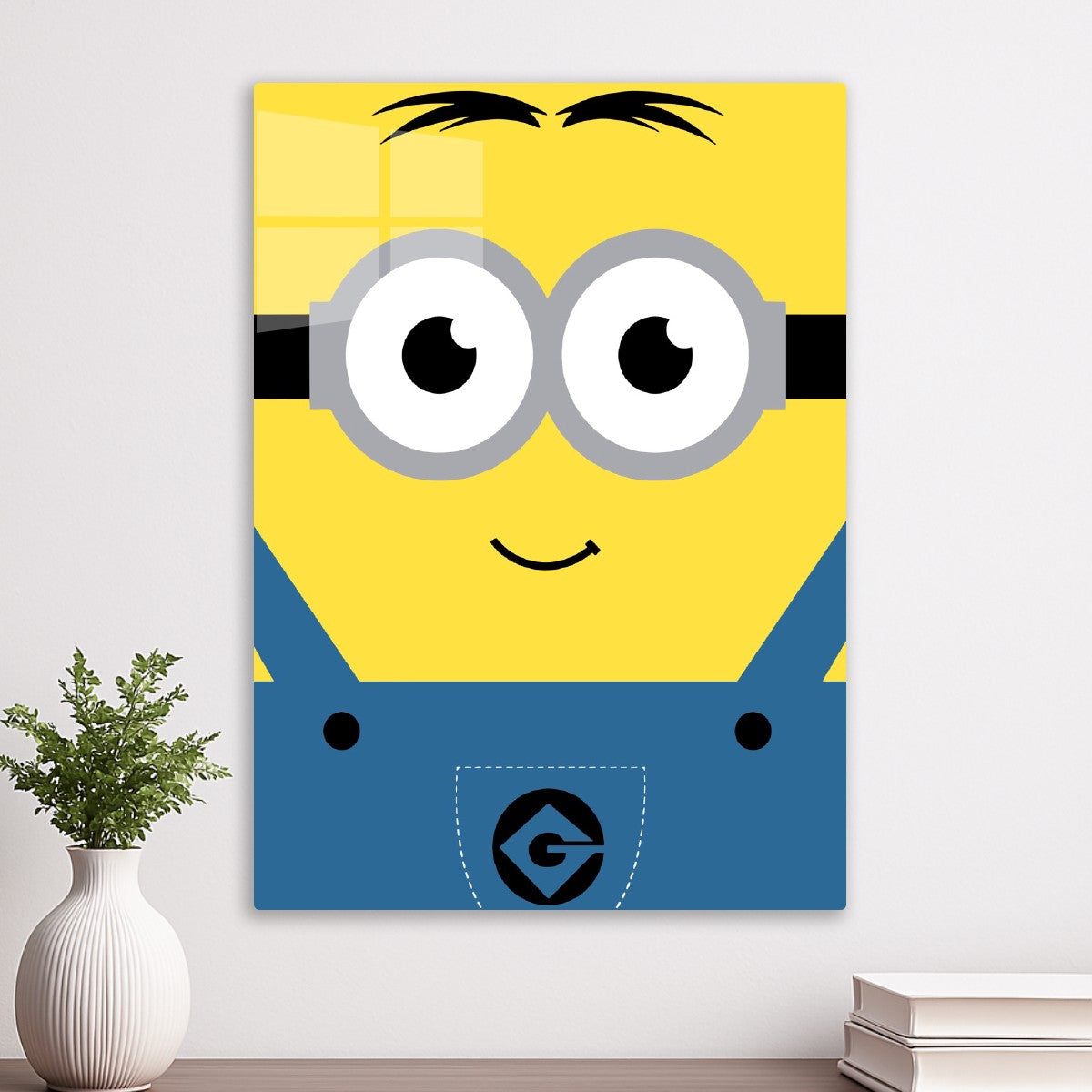 Happy Minion Face