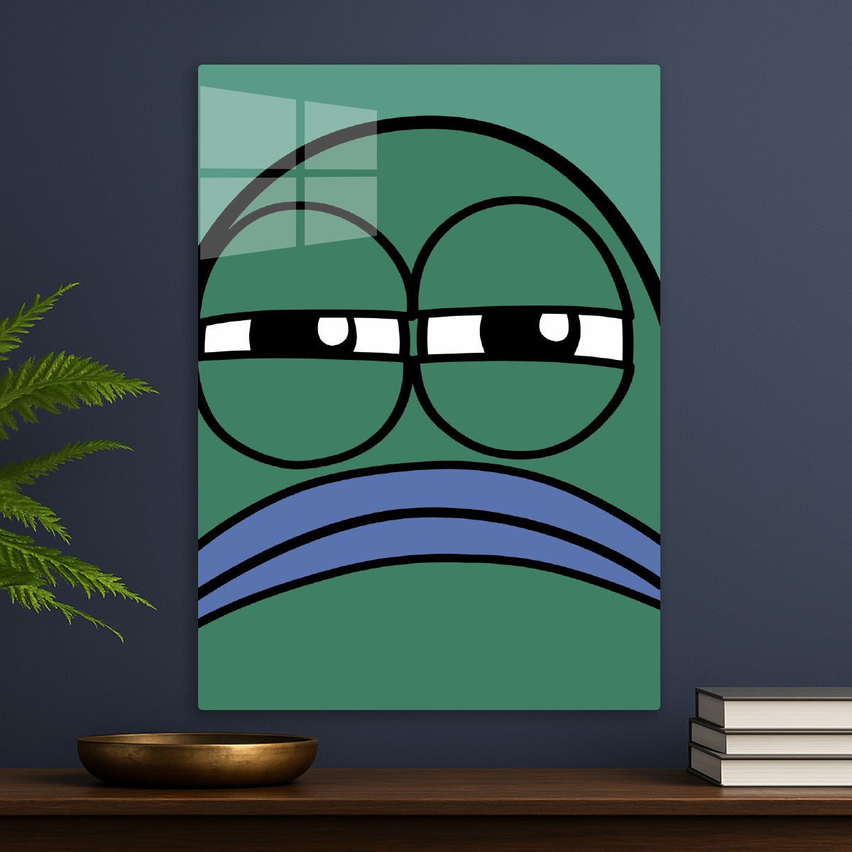 Disgruntled Stoner Spongebob Fish Face