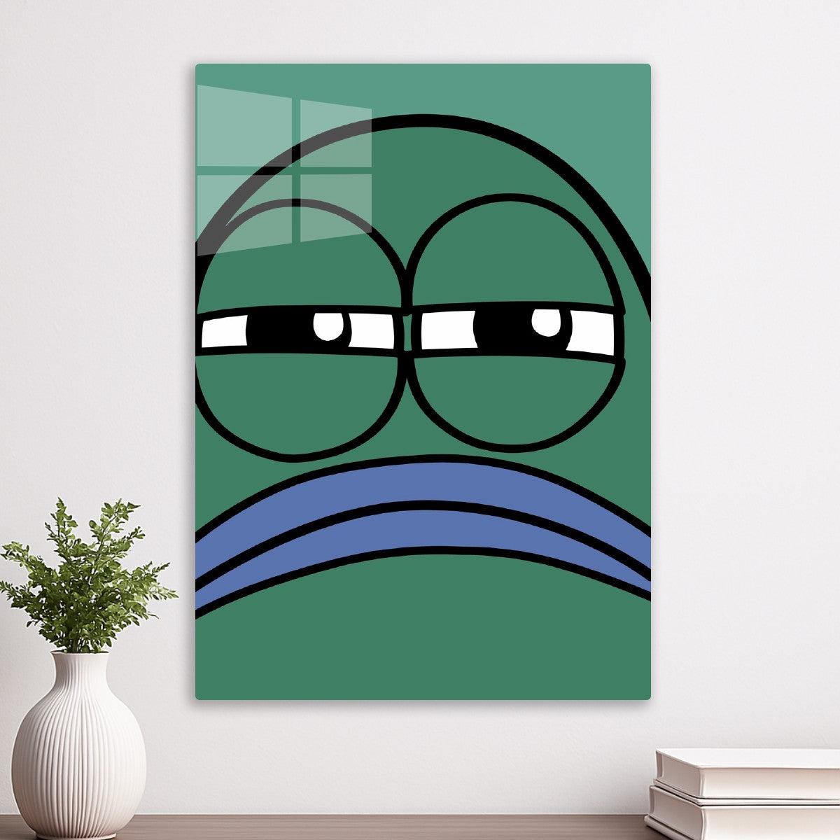 Disgruntled Stoner Spongebob Fish Face