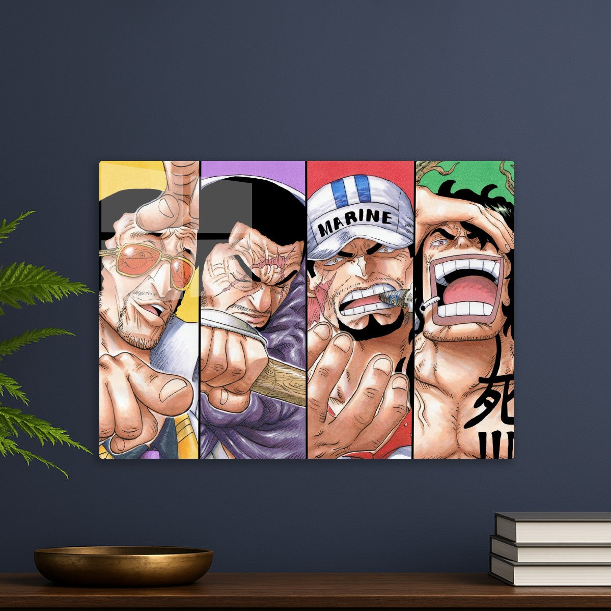 The Four Powerful Marines