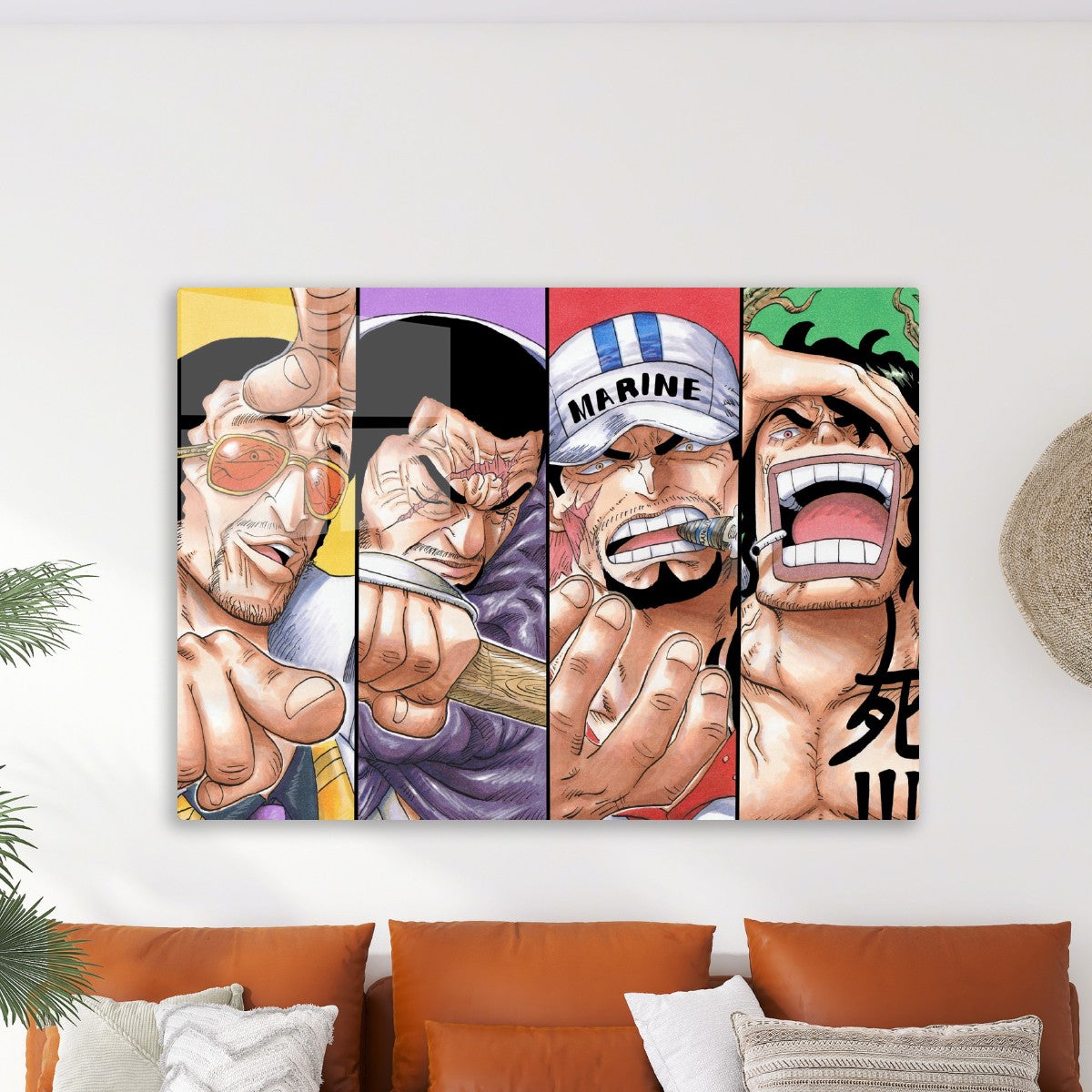 The Four Powerful Marines
