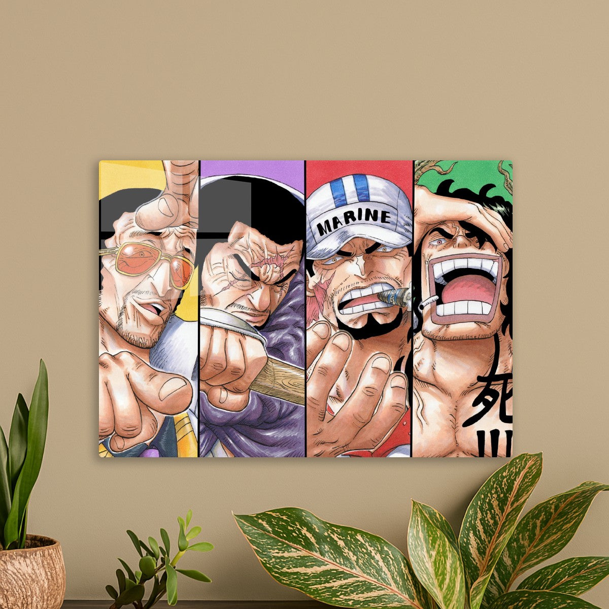 The Four Powerful Marines
