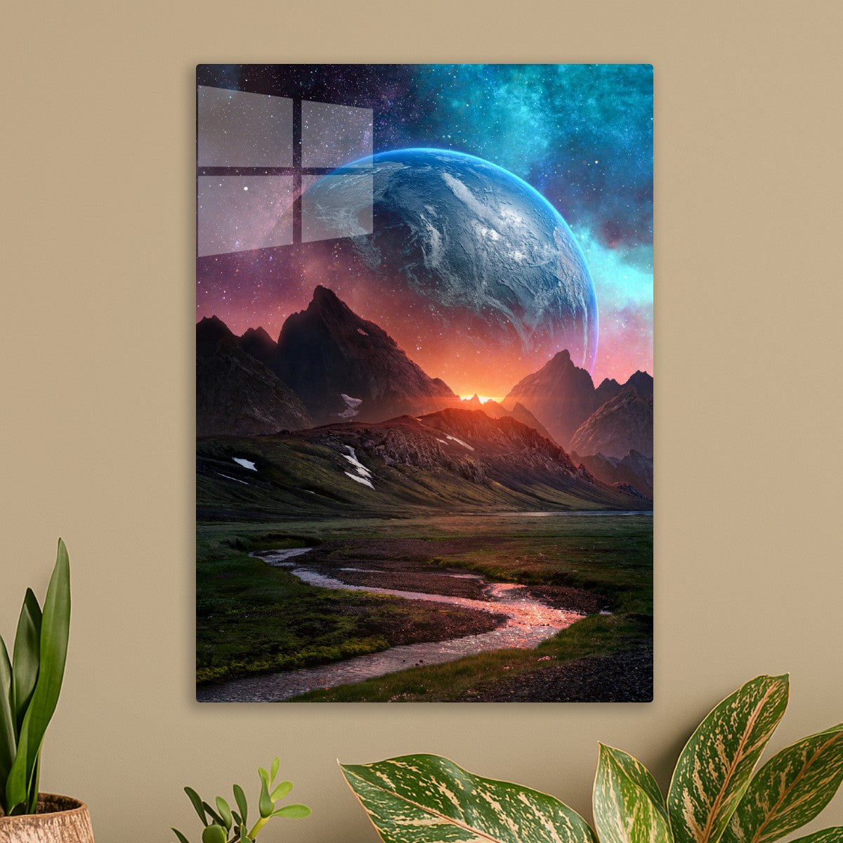 Serene Exoplanet 