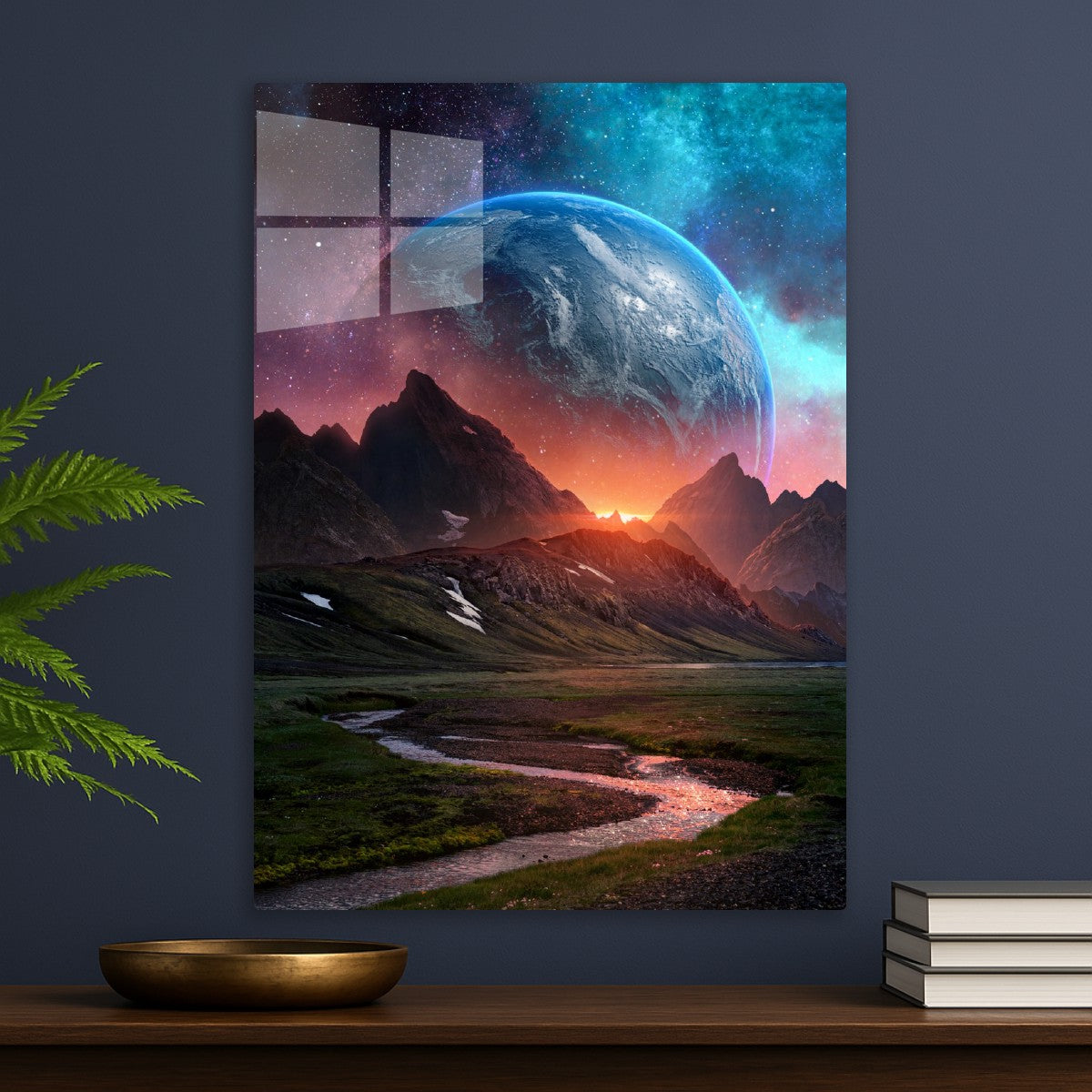 Serene Exoplanet 
