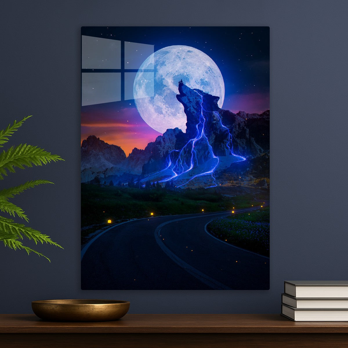 Mystical Night Landscape 